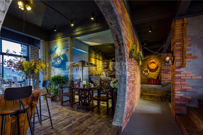 漢軍五象一號空中體驗(yàn)館160平船艙區(qū)裝修設(shè)計(jì)實(shí)景圖