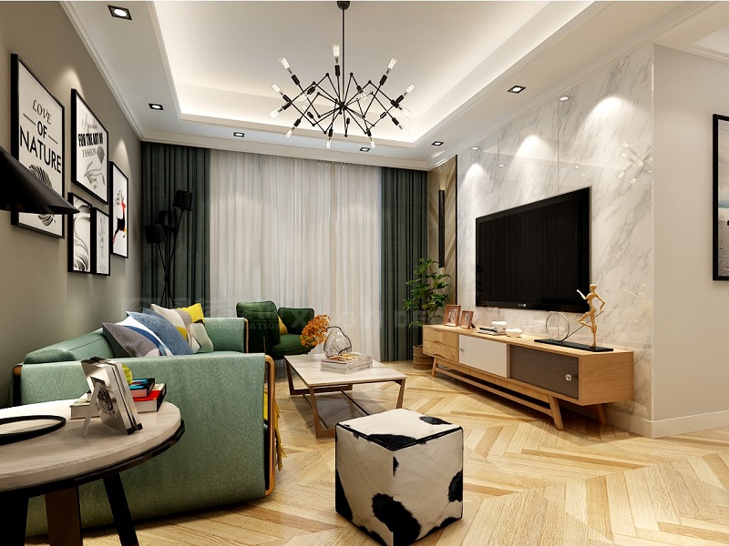 南寧裝修公司星藝裝飾北歐風(fēng)格客廳射燈 南寧裝修公司星藝裝飾北歐風(fēng)格客廳射燈