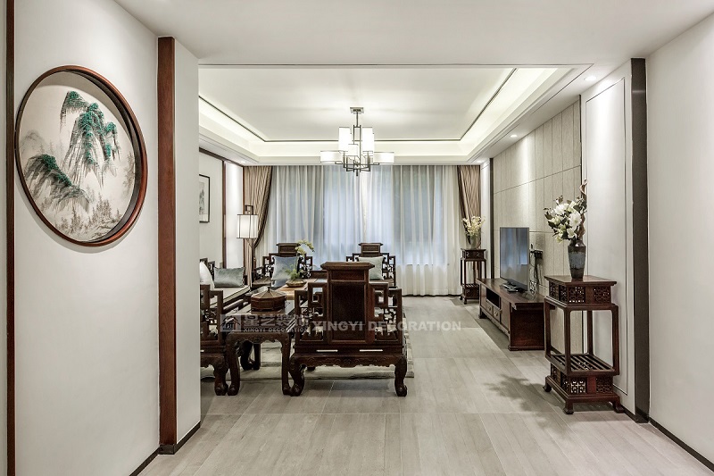 南寧星藝裝飾新中式設計案例 南寧星藝裝飾新中式設計案例