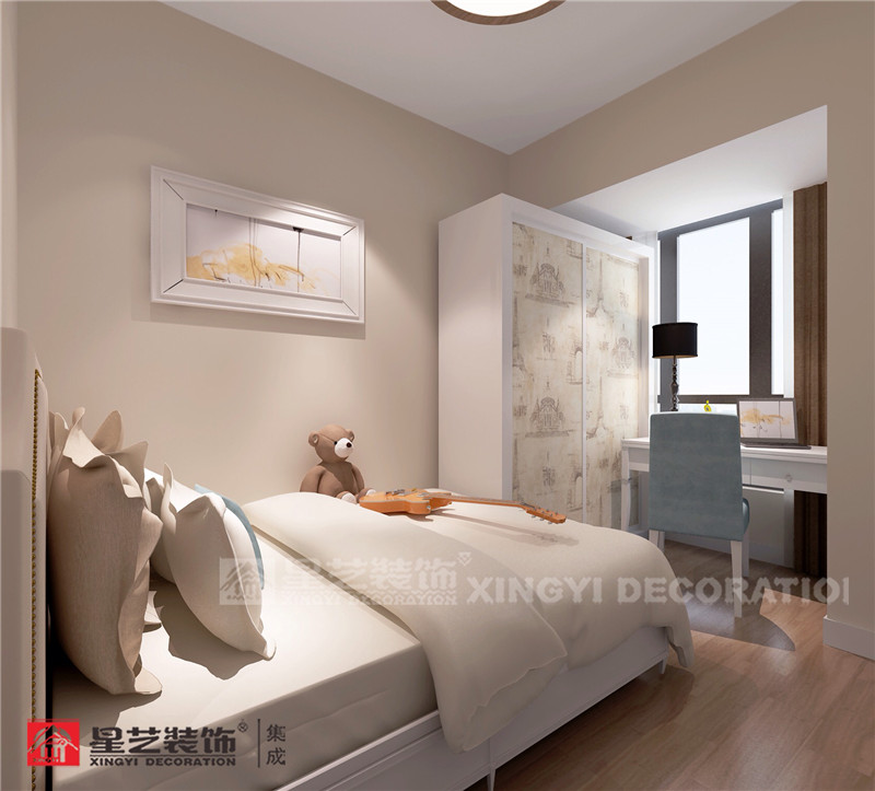 萬(wàn)達(dá)茂120平書房裝修效果圖