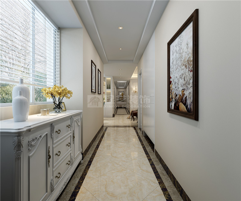 招商雍景灣152平入戶(hù)裝修效果圖