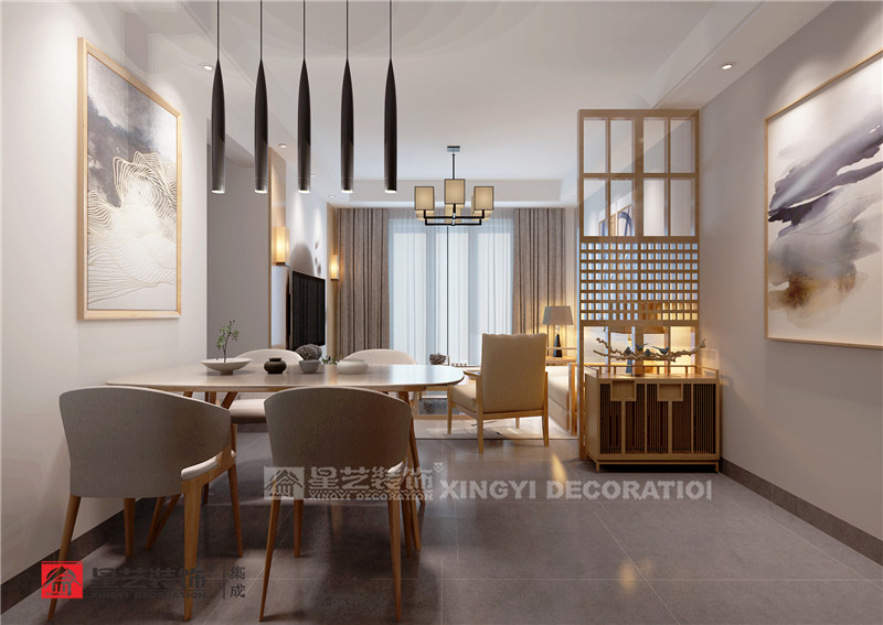 榮和千千樹(shù) 109平餐廳裝修效果圖