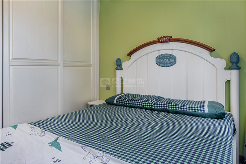 嘉和城白鷺中州90平臥室裝修實景圖