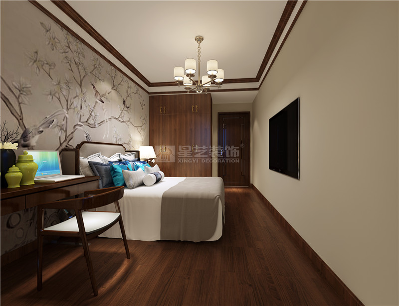 金源一品206平臥室裝修效果圖