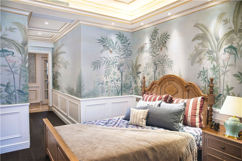 翡翠灣180平兒童房裝修實景圖