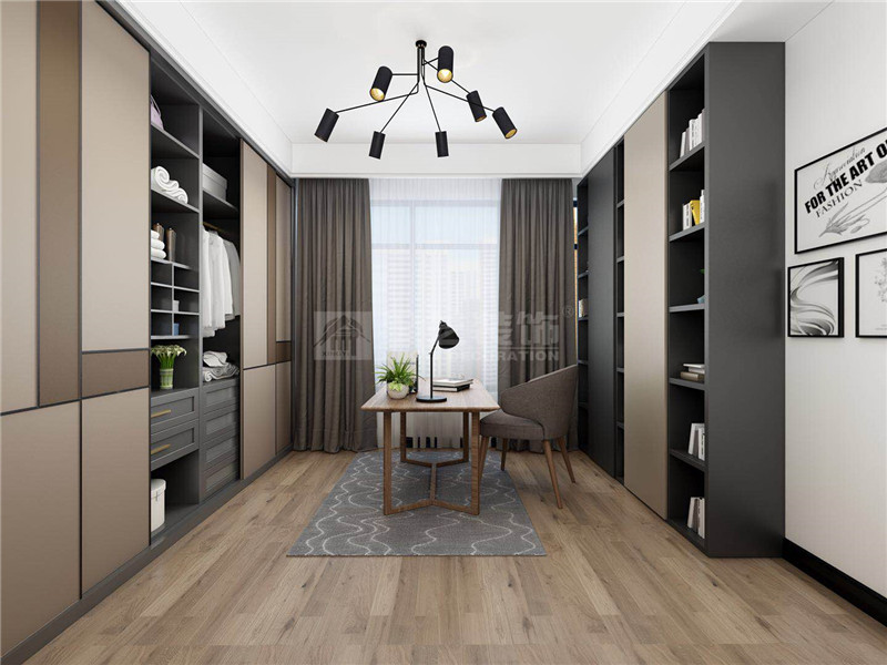 霖峰壹號(hào)140平書房裝修效果圖