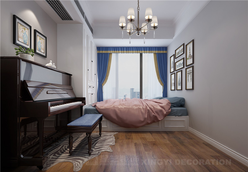 美泉1612 139平多功能房裝修效果圖