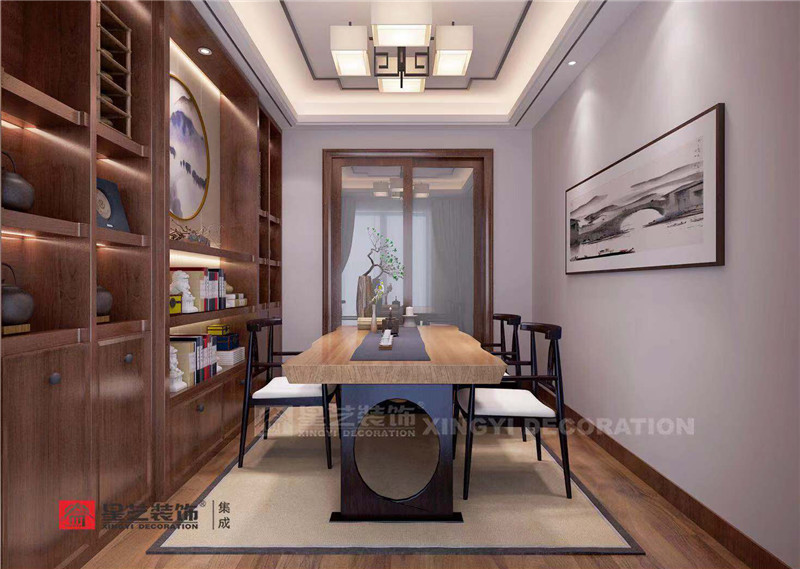 萬達(dá)茂154平書房裝修效果圖