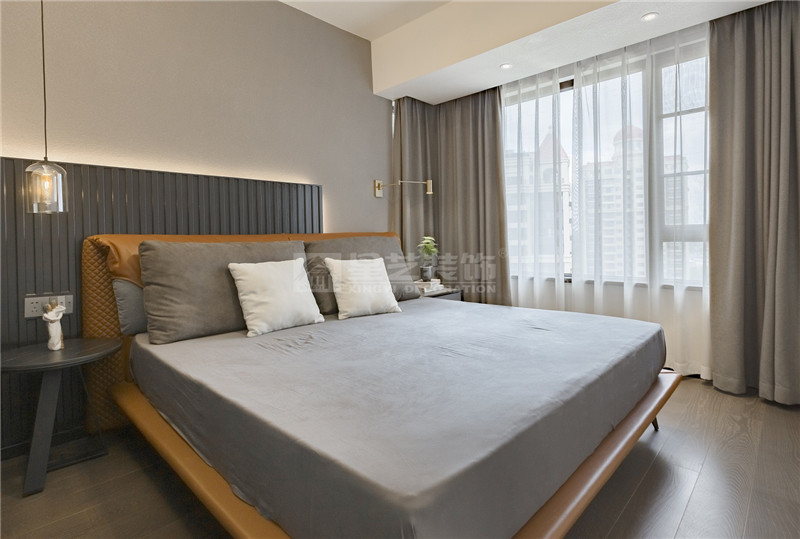 嘉和城120平主臥裝修實景圖