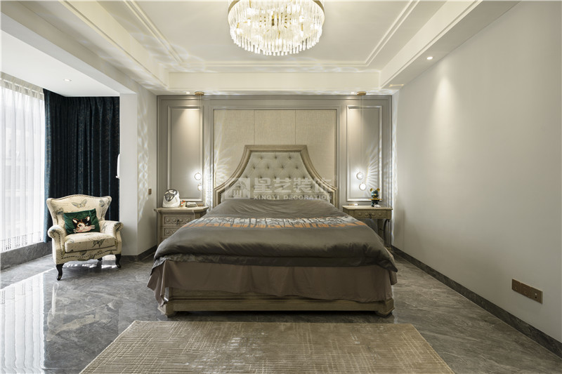 唐越青山 260平復式臥室裝修實景圖