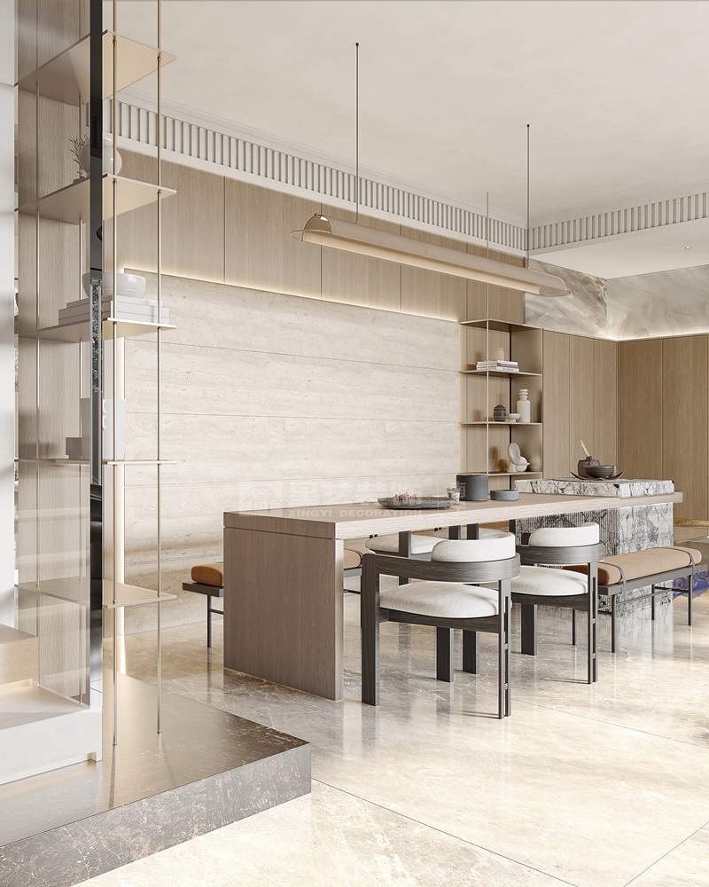 金源墅400平現代風格水吧裝修效果圖