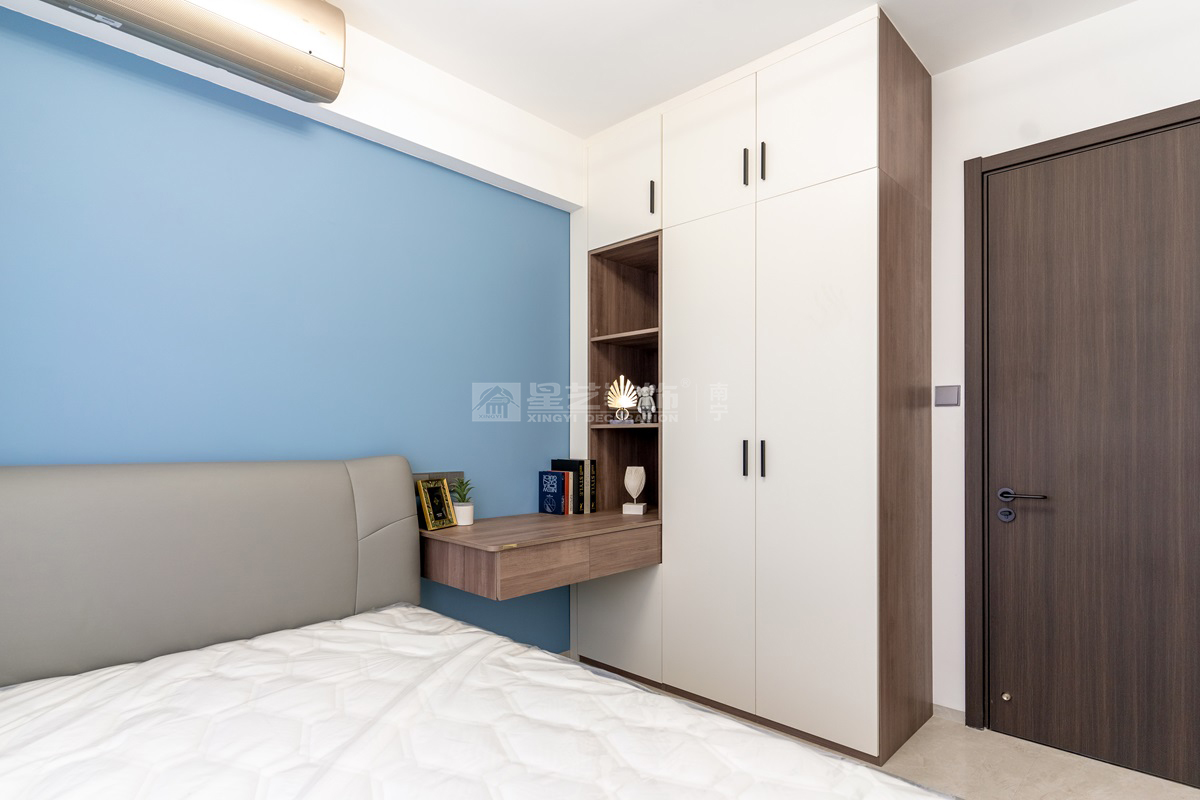 江南中心100平現代簡約兒童房裝修實景