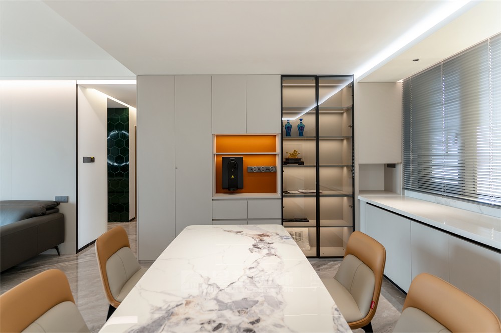 維也納森林126平餐廳裝修完工實景