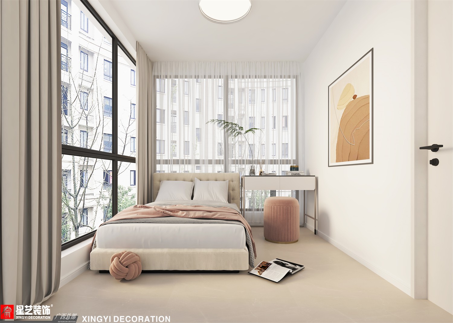 銀光御品126平現(xiàn)代簡(jiǎn)約兒童房裝修效果圖