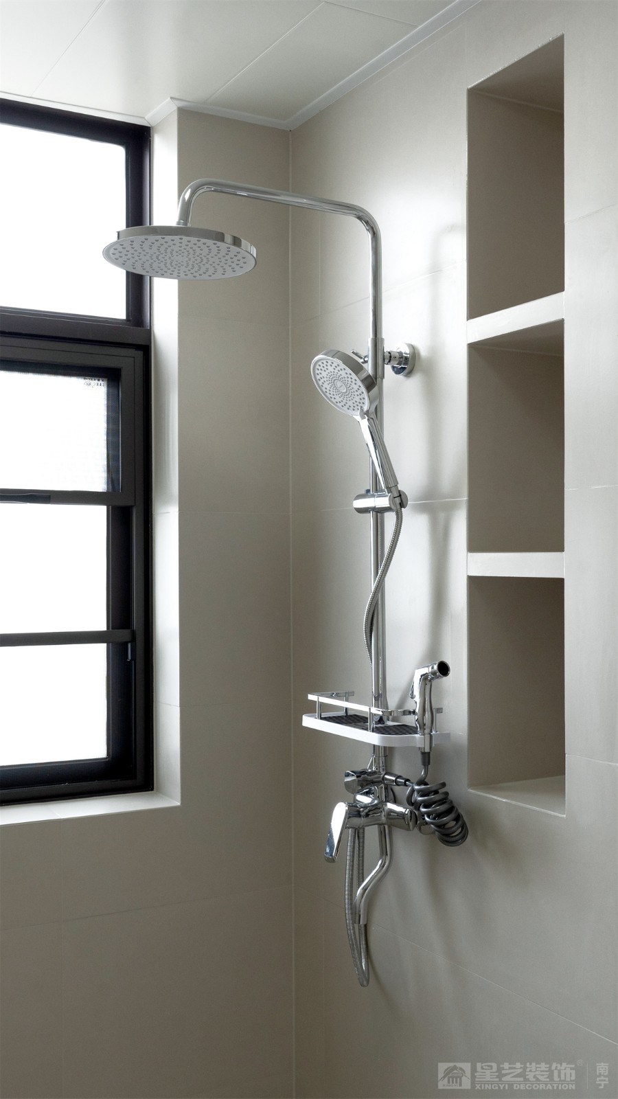 盛科城152平奶油風(fēng)衛(wèi)生間裝修完工實(shí)景圖